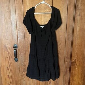 Rewind Black Mini Dress